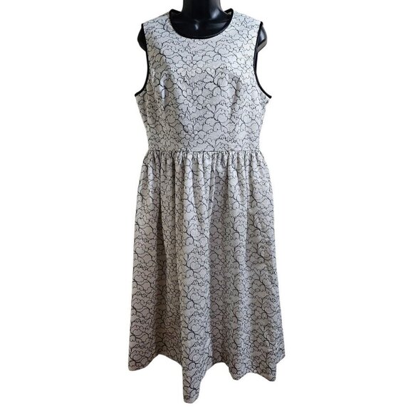 NWT Kate Spade Rena Bow Back Dress 14 Lace Floral - Picture 2 of 12